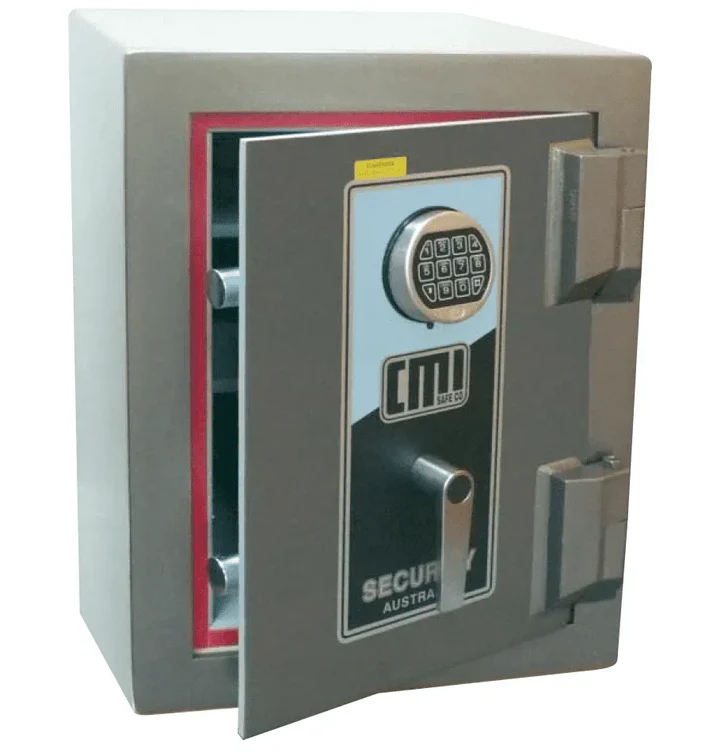 CMI Security Safe SB displayed at Morayfield Locksmiths workshop in Caboolture, Moreton Bay.
